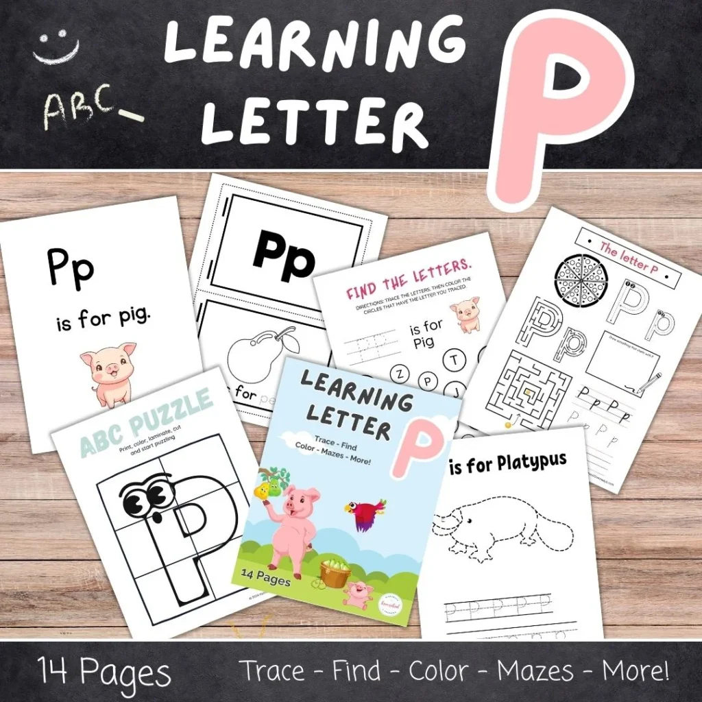 Learning Letter P
